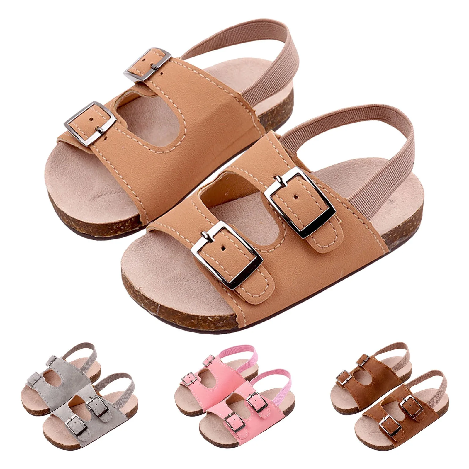 

Toddler Size 4 Sandals Baby Sandals Summer Baby Slippers Elastic Straps Baby Sandals Slip Months Toddler Size 4 Sandals Boys