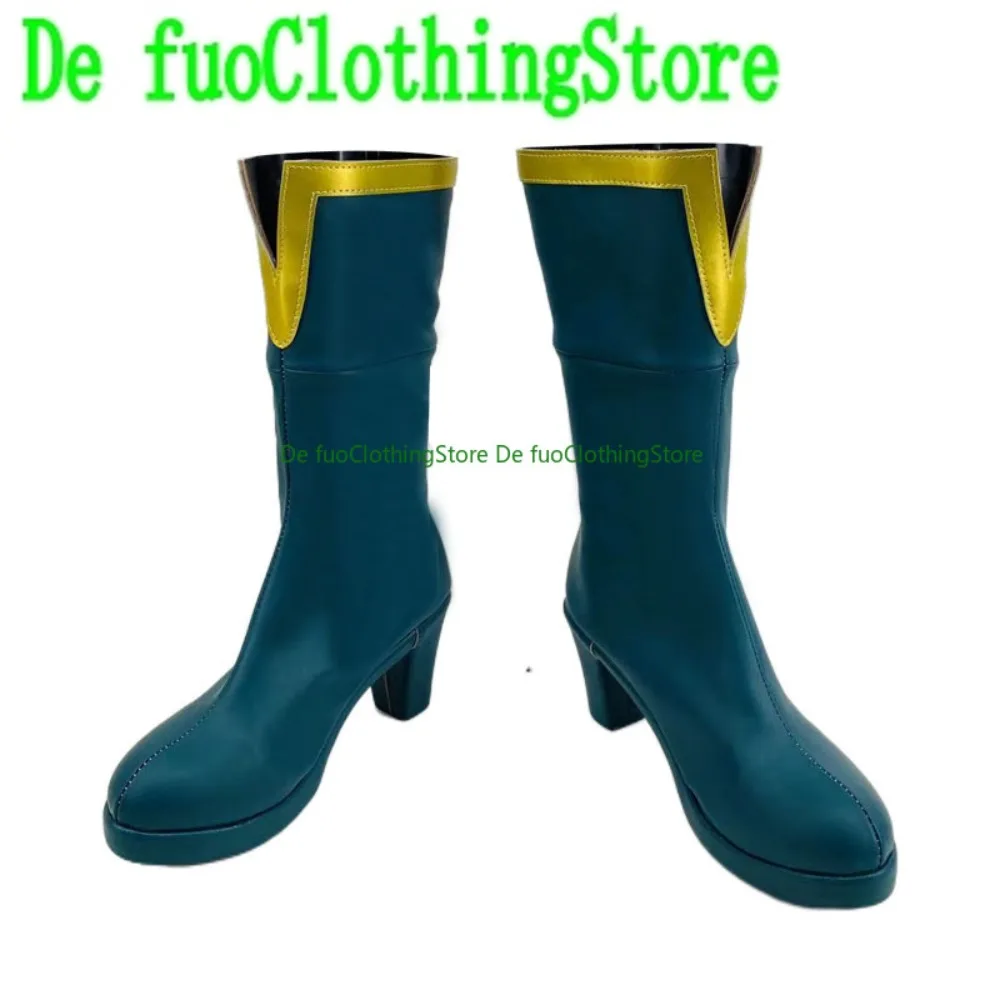 

Defuo Puella Magi Madoka Magica Sayaka Miki Cosplay Shoes Anime Game Role-playing Halloween Costumes Props Shoes Boots