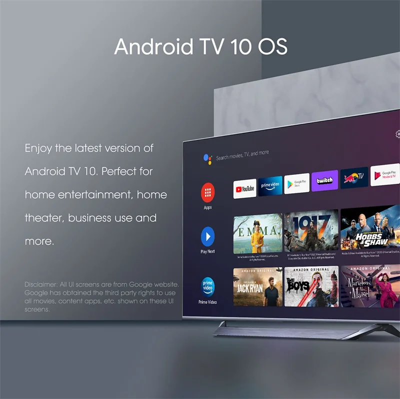 2025 Android TV Box Amlogic S905X2 Google معتمد Netflix 4K USB3.0 LAN 5G WiFi Dolby Atmos Audio Midea Player TV BOX