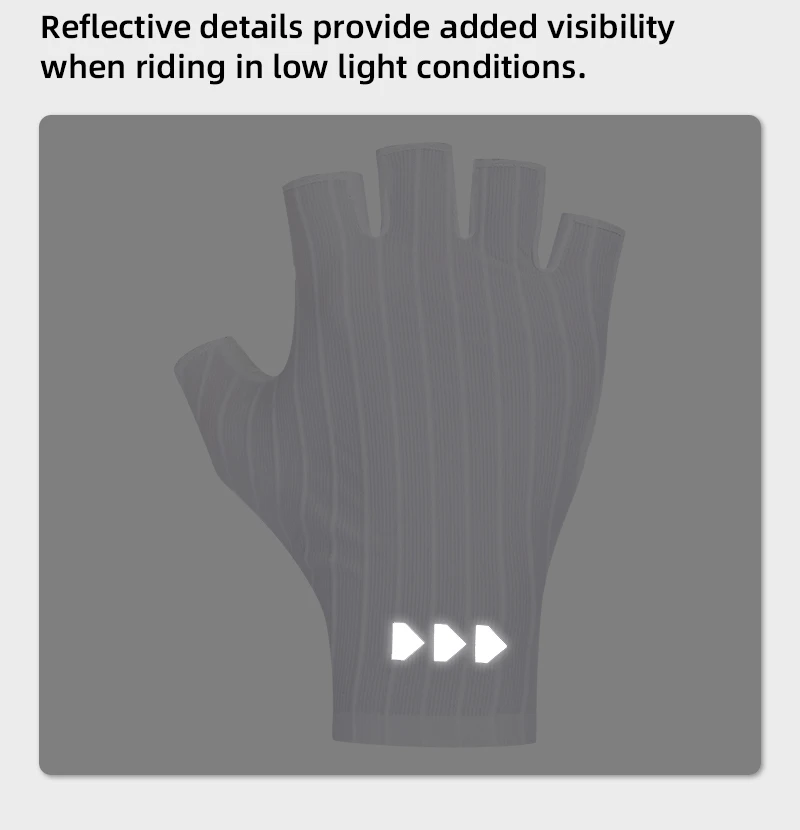 YKYWBIKE Fahrradhandschuhe Halbfinger Premium Schafsleder Aerodynamische Rennradhandschuhe Unisex Stoßdämpfende Fahrradhandschuhe – Detail 9
