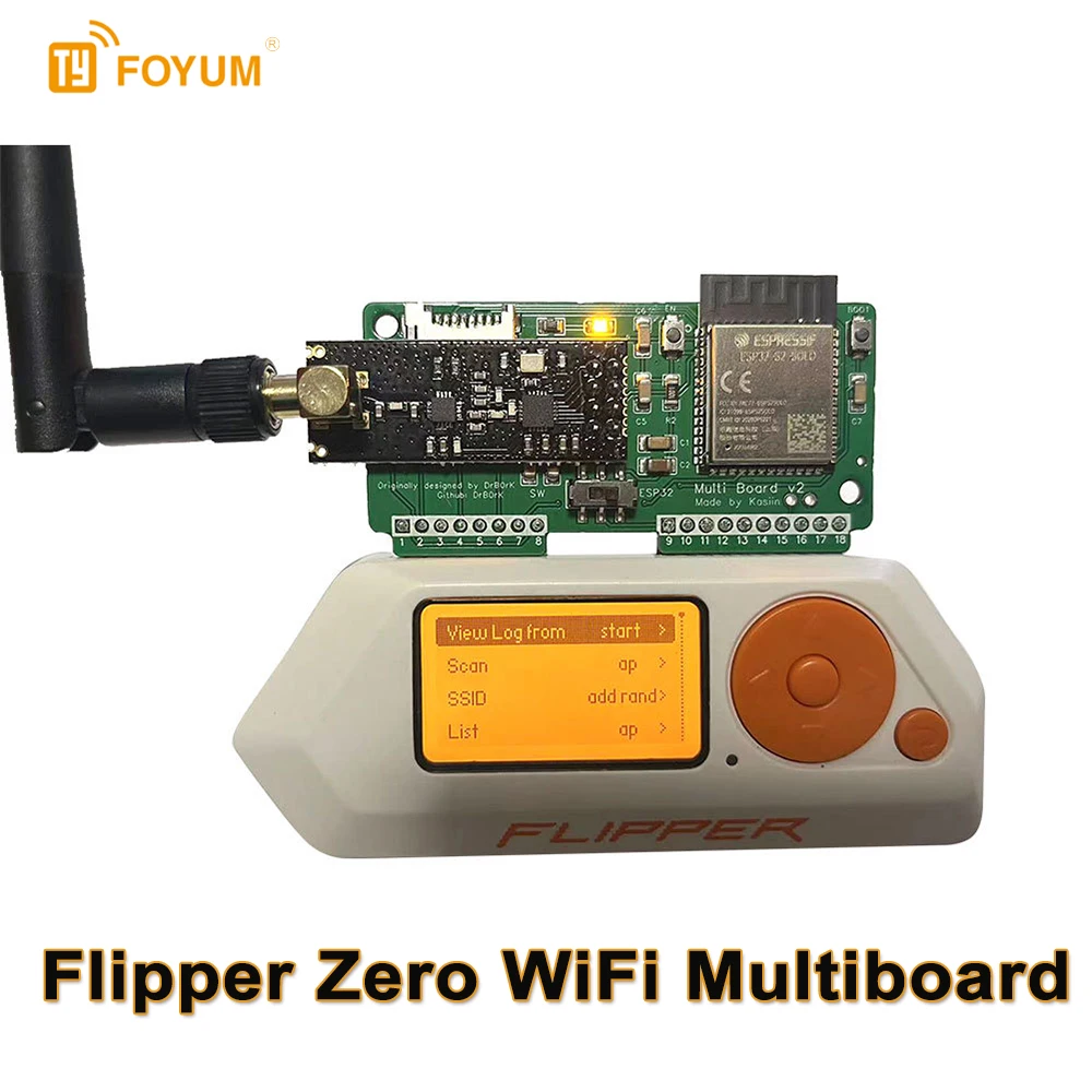 

Flipper Zero WiFi Multiboard NRF24+ESP32 Development Board