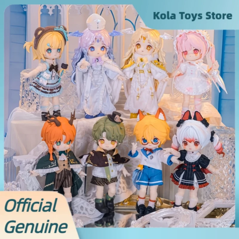 Подлинная серия Nagi Beast V5 Fantasy Record Blind Box Kawai Фигурка 12-точечная кукла Bjd Mystery Box Модные игрушки Подарок для девочек