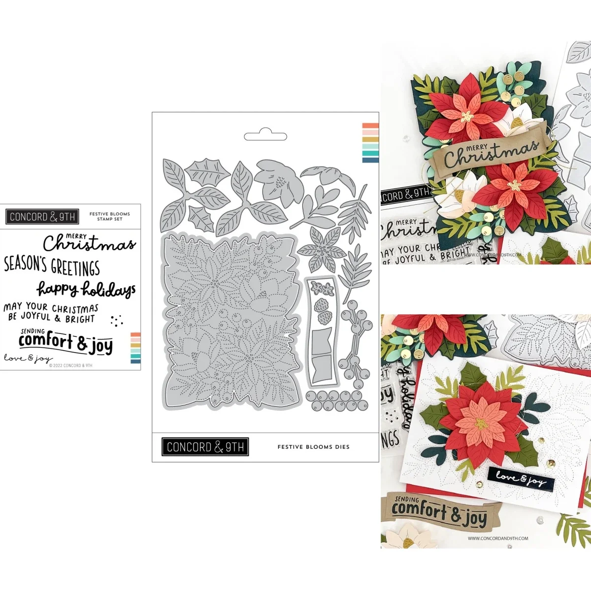 

2024 New Festive Blooms Bundle Clear Stamps Cutting Dies Making Card Scrapbook Embossed Paper Album Craft Supplies Template