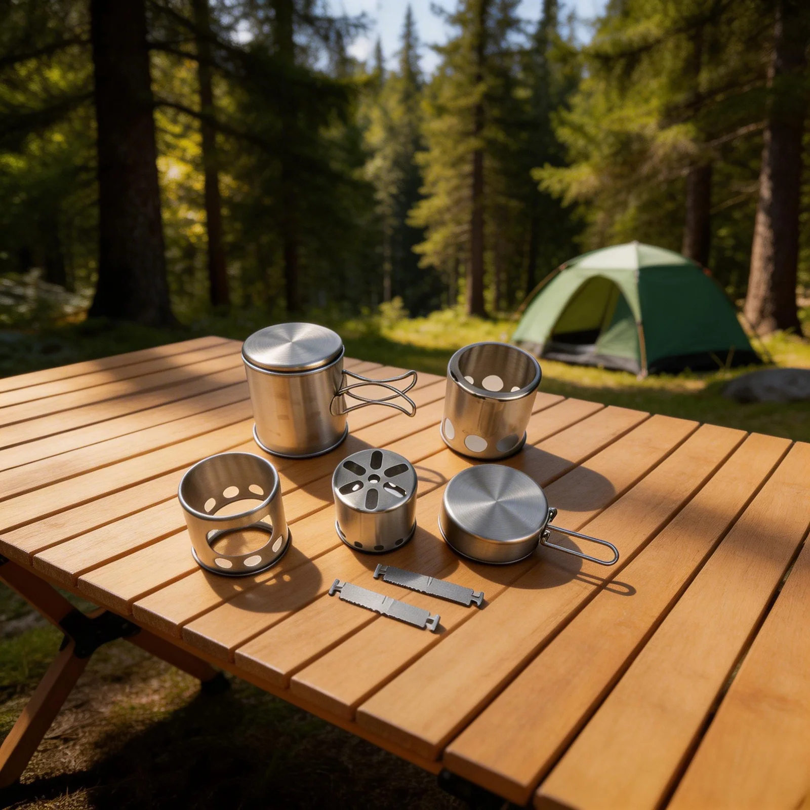 Camping Cookware Portable Fire - Camping Cooking Options recension och pris