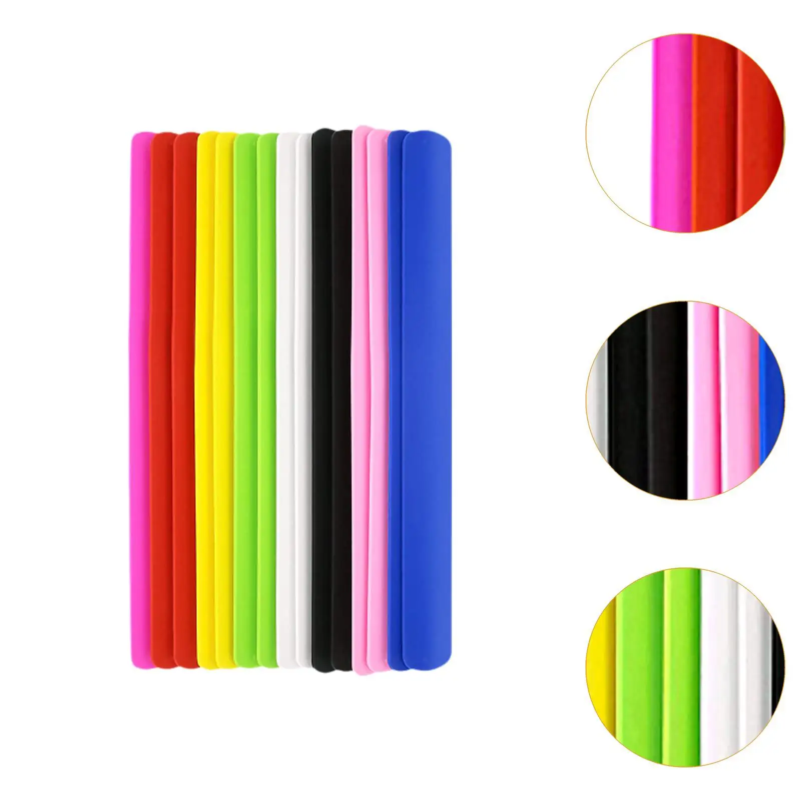 15 Pieces Slap Bands Easter Slap Bracelets for School Classroom Halloween