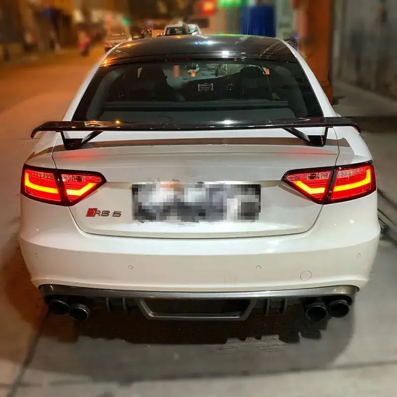 الترقية إلى نظام الإضاءة التلقائية مجموعة الضوء الخلفي المصابيح الخلفية المعدلة لأودي A-serise A5 2007-2009 RHD & LHD