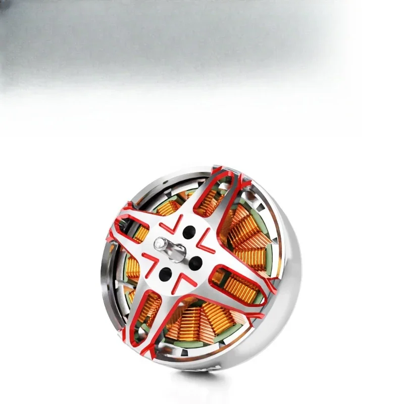 Model aircraft motor, crossing machine