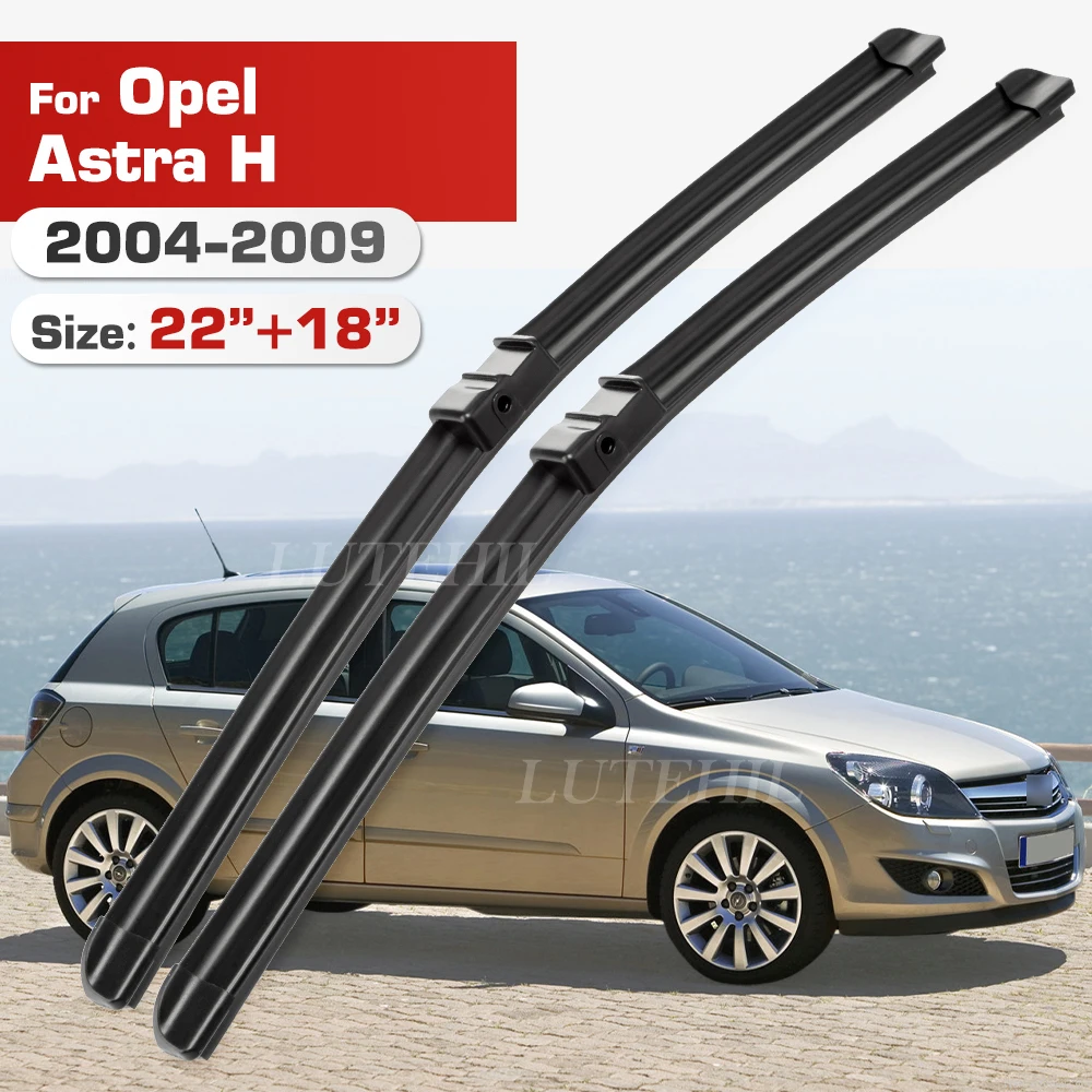 Wischer für Opel Astra H 2004-2009 2005 2006 2007 2008 Frontscheibenwischer Windschutzscheibenbürste 22"+18"