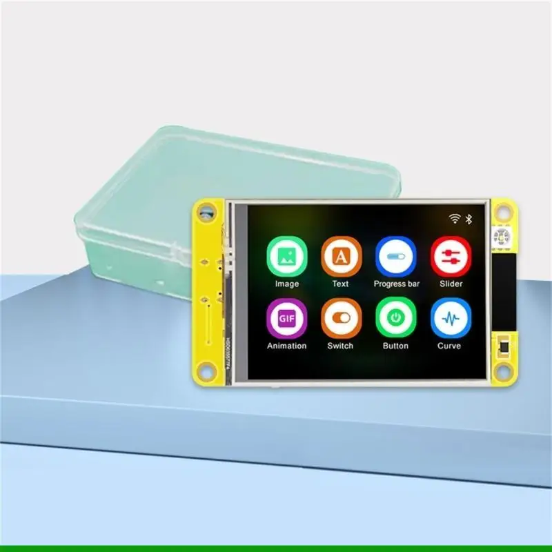 U55C ESP32 LVGL WiFi & Development Board 2.4 "240x320 Layar tampilan pintar 2.4inch LCD TFT Modul Kapasitif