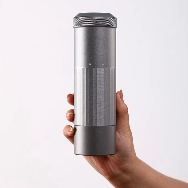 Coffee Grinder Electric Burr Portable Burr Coffee Grinder Adjustable & Rechargeable Battery