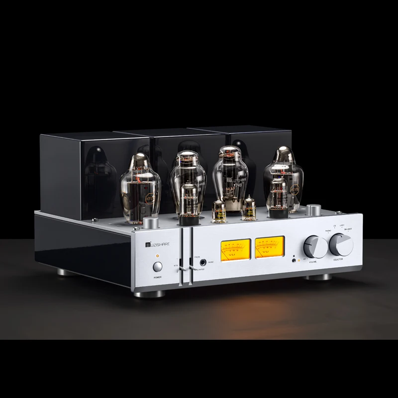 Muzishare X10pro Class A tube amplifier integrated vacuum tube power amplifier pure post-stage balanced phono amplifier KT170