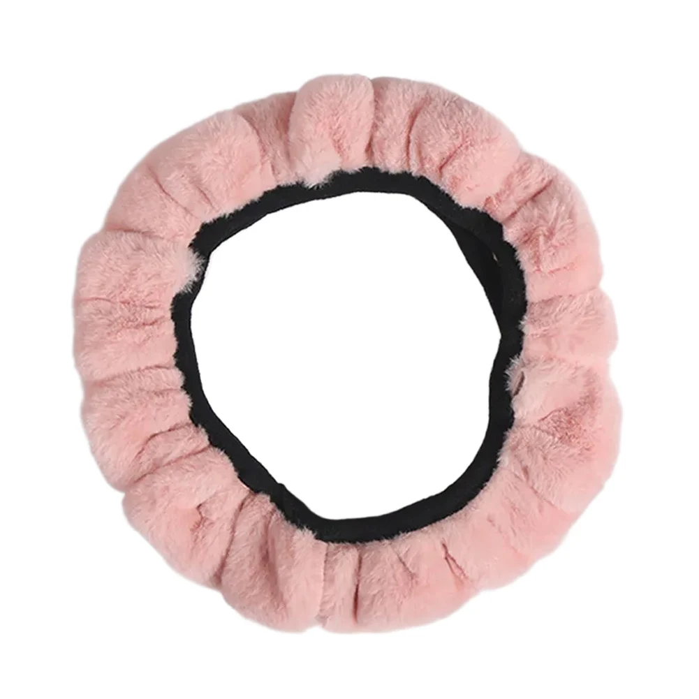 

Comfortable Driving Experience Cover Modern Winter Driving Comfort Diameter 14.5-15 Inches Non-Slip Steering Wheel