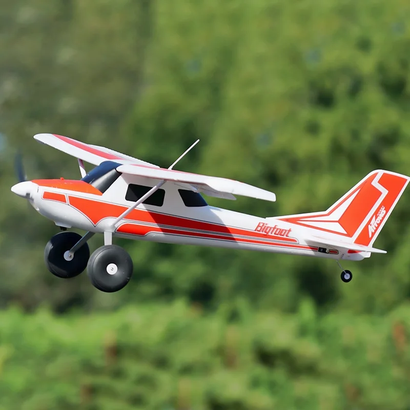 Avión eléctrico todoterreno de 1300mm, baja velocidad, nivel básico, control remoto, montaje exterior, modelo de simulación de ala fija