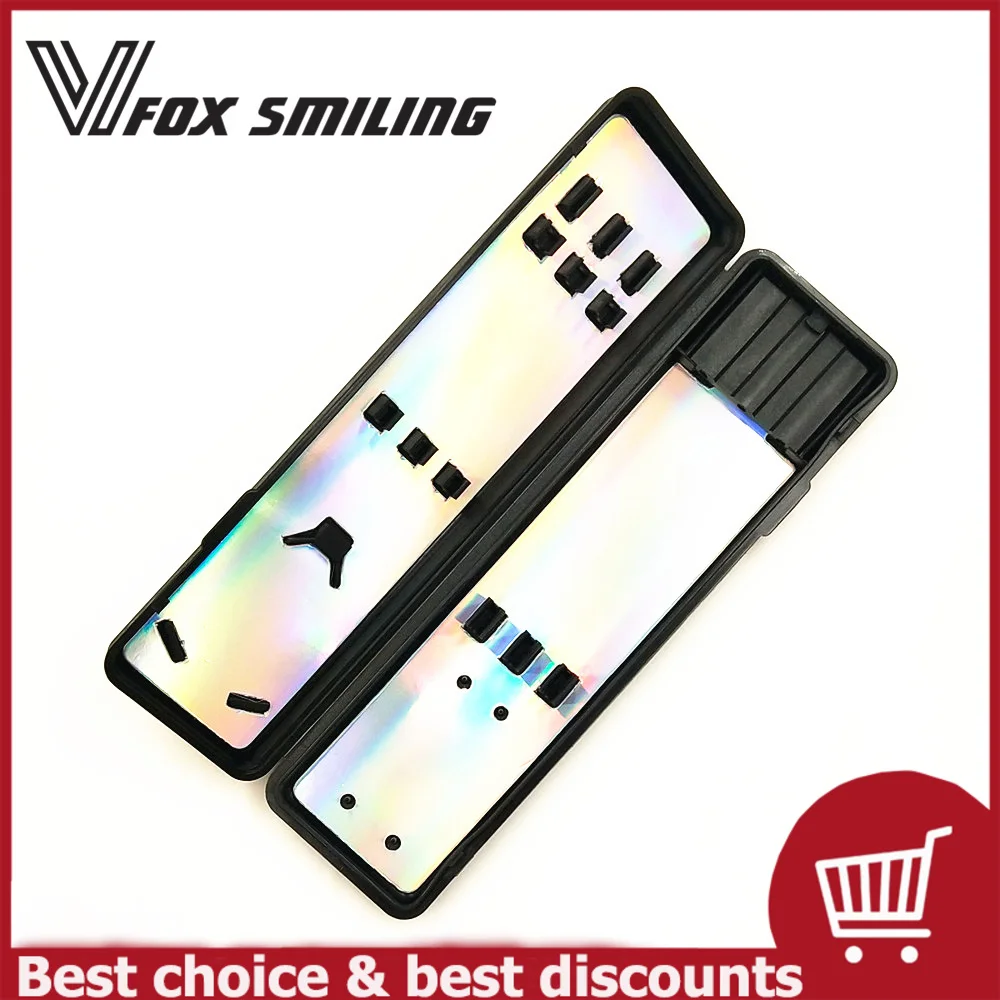 フォックススマイルダートケースバッグボックスプラスチックダーツボックスプラスチックアートポータブル収納ボックスダーツアクセサリー