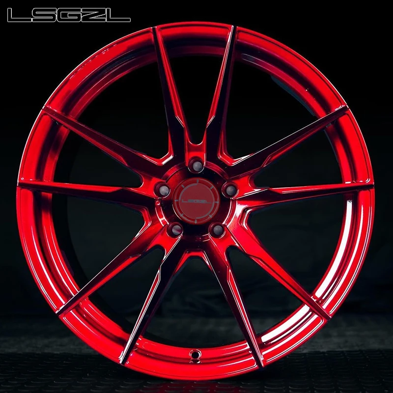 LSGZL custom car wheels  20 24 26 inch 5x114.3 5X120 6X139.7  rims for  Land Rover Rolls-Royce