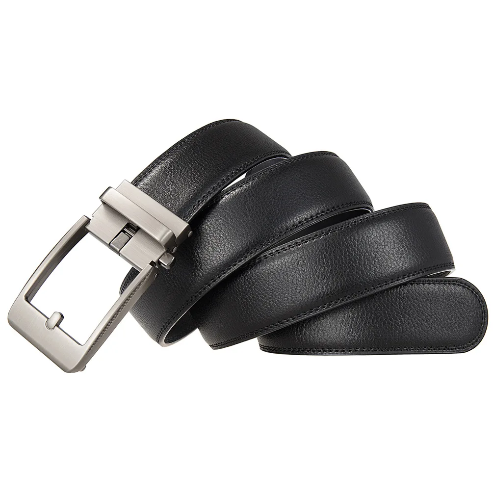 Business Gürtel für Männer Echtes Leder Automatische Männer Gürtel Luxus Hüftgurt Designer Gürtel Männlich Hohe Qualität Fashion Formal – Detail 13