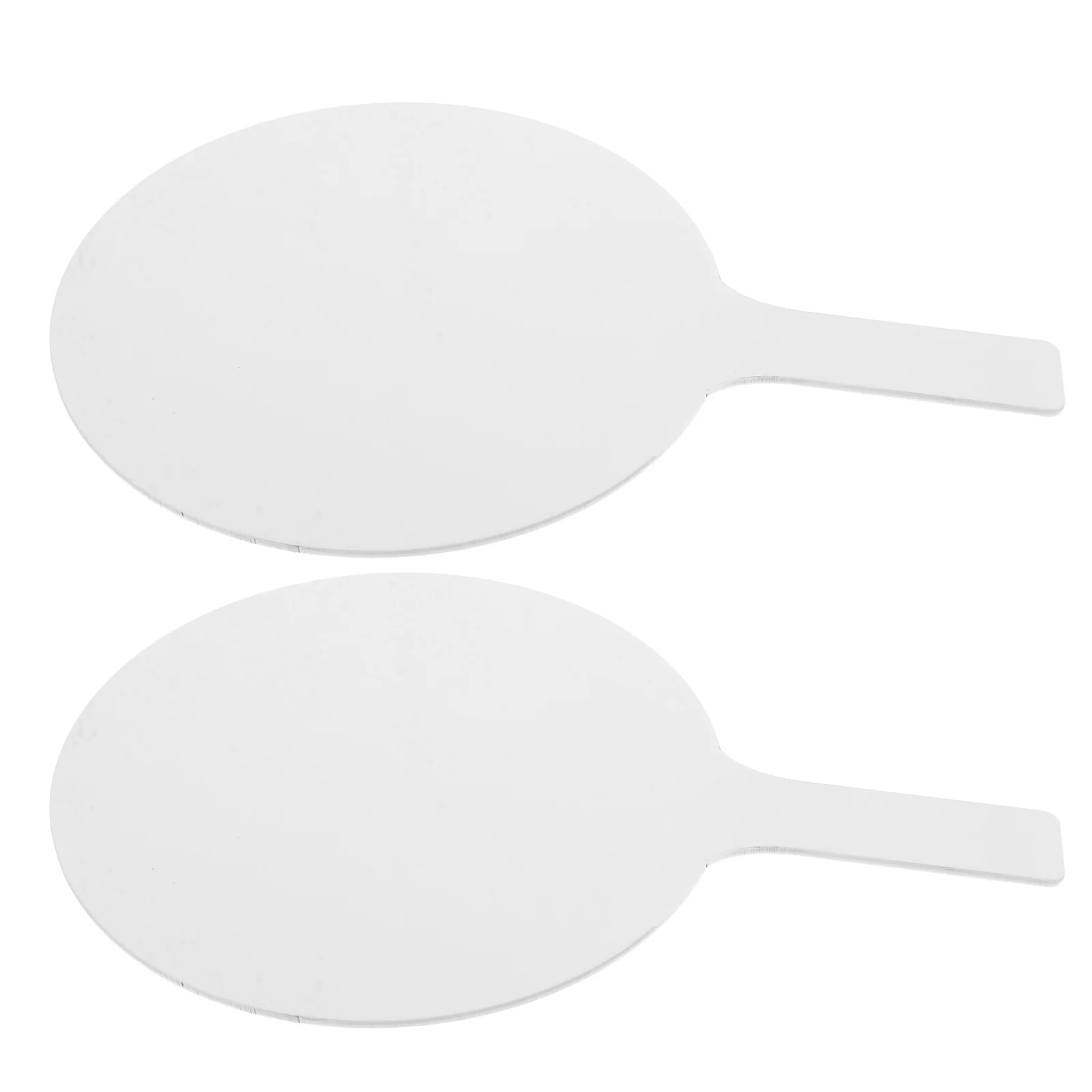 2 قطعة مجداف الإجابة على المسح الجاف ألواح بيضاء مزدوجة الجوانب يده الفصول الدراسية التدريس قابلة لإعادة الاستخدام لوحات علامة صغيرة قابلة للكتابة