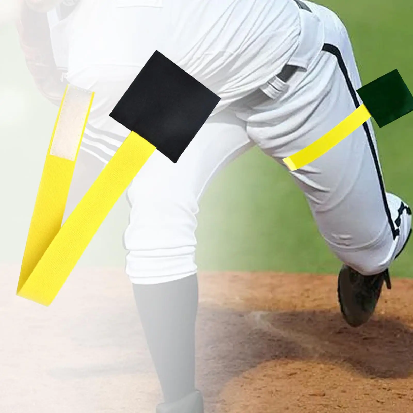 

Softball Circle Pitcher Belt Portable Comfortable Pitching Training Aid