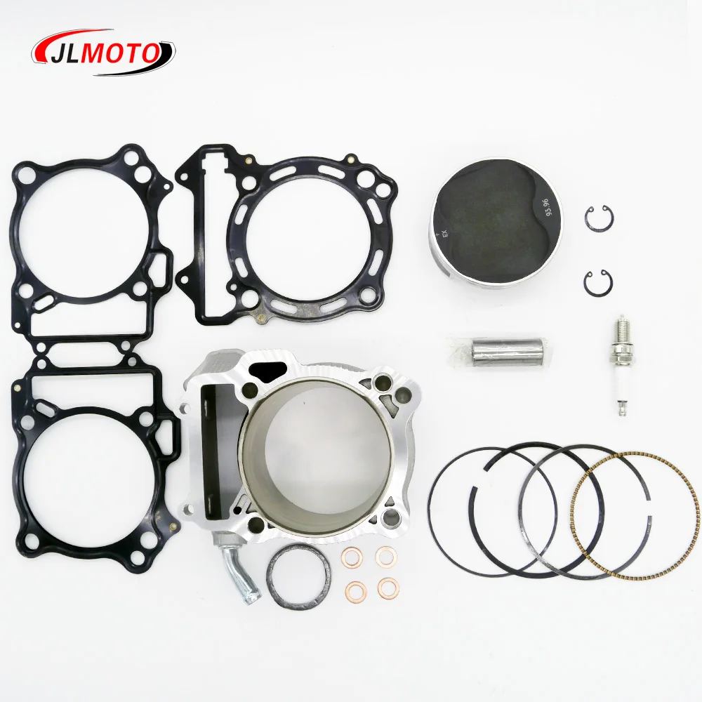 JLMOTO 94mm 434cc Big Bore Engine Cylinder Piston Gasket Top End Rebuild Kit For Kawasaki ATV KFX400 SUZUKI LTZ400 DRZ400 Quad