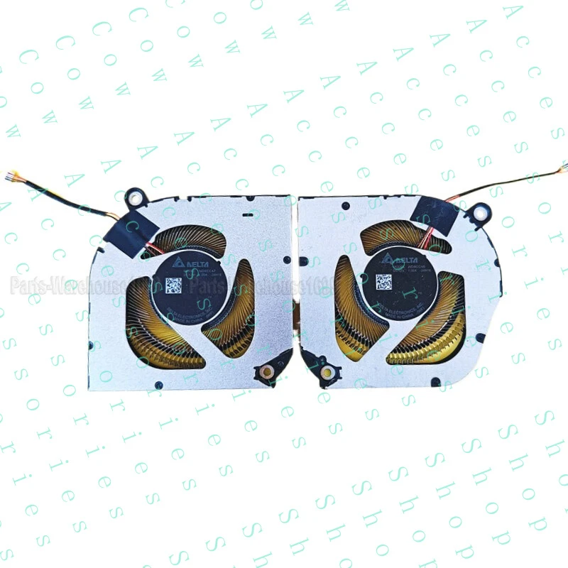 PP+ New for ACER ND8CC48-24H16 /47-24H15 Built in Cooling Fan L&R(Metal fan blades)