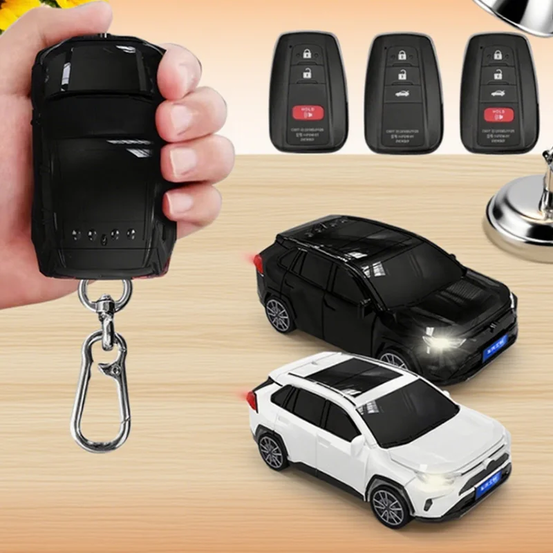 

For Toyota Rav4 Model Key Case for Toyota C-HR CHR Prius RAV 4 Camry Corolla Smart Remote Car Key Cover Fob Holder Bag Keychain