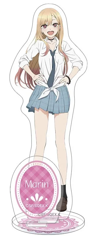 Game Kitagawa Marin Shizuku Acrylic Stand Doll Anime Figure Model Plate Cosplay Toy for Gift