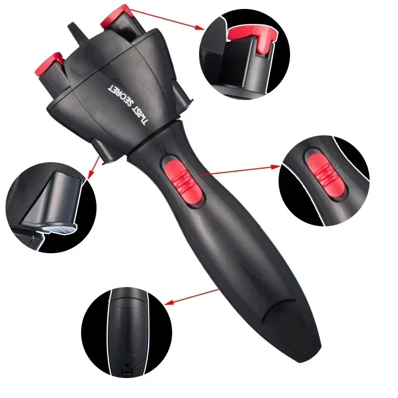 Herramienta electrónica de trenzado de cabello, máquina trenzadora de cabello automática, fabricante de trenzas, herramientas de peinado mágicas DIY