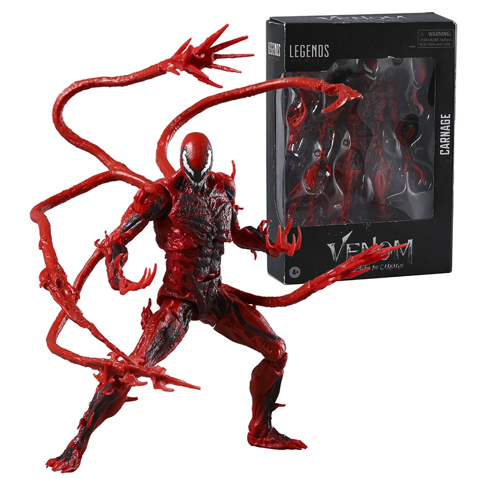 Legends Serisi Carnage / Venom PVC Action Figure Koleksiyon Model