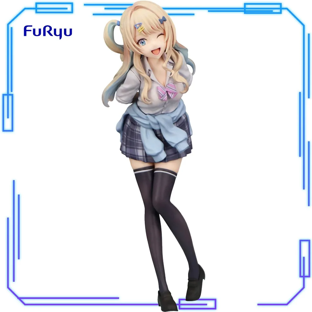 

В наличии FuRyu Genuine Keikenzumi Na Kimi To Keiken Zero Na Ore Ga Otsukiai Suru Hanashi.Shirakawa Runa 18 см Модель игрушки Фигурки