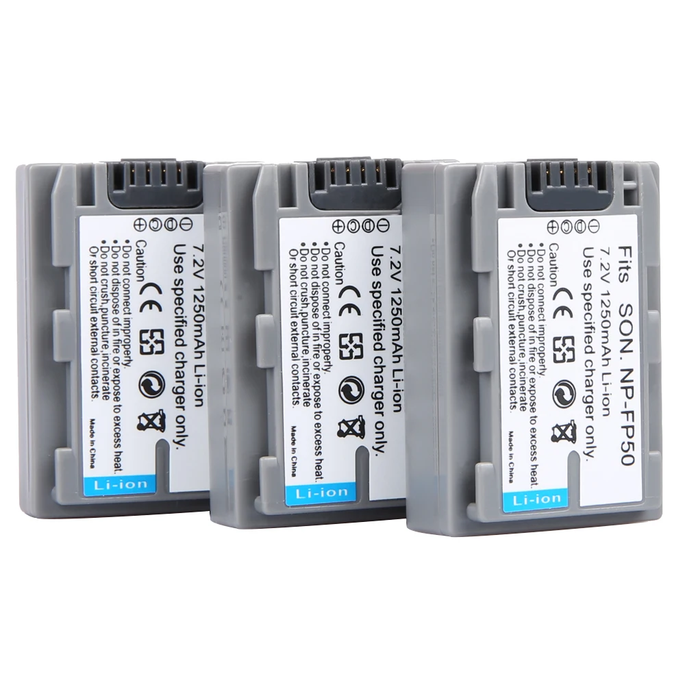 حار 2 قطعة NP-FP50 NP-FP51 بطارية قابلة للشحن NP FP50 بطاريات الكاميرا لسوني NP-FP30 NP-FP50 NP-FP60 NP-FP70 NP-FP71 NP-FP90