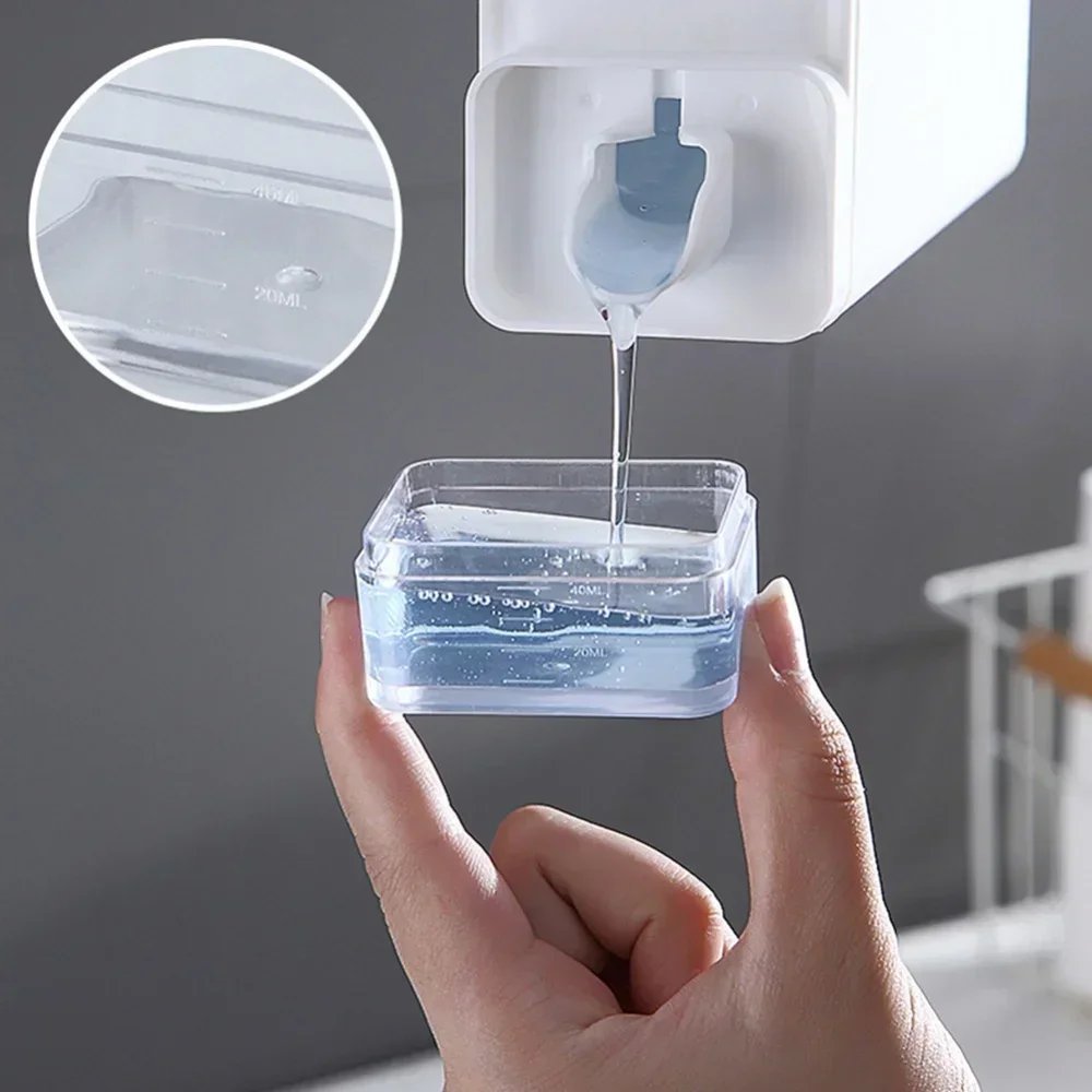 2025 New 1000ML White Laundry Detergent Empty Bottles Large Capacity Softener Storage Bottle Refillable Washroom Organizer Bottl view 6