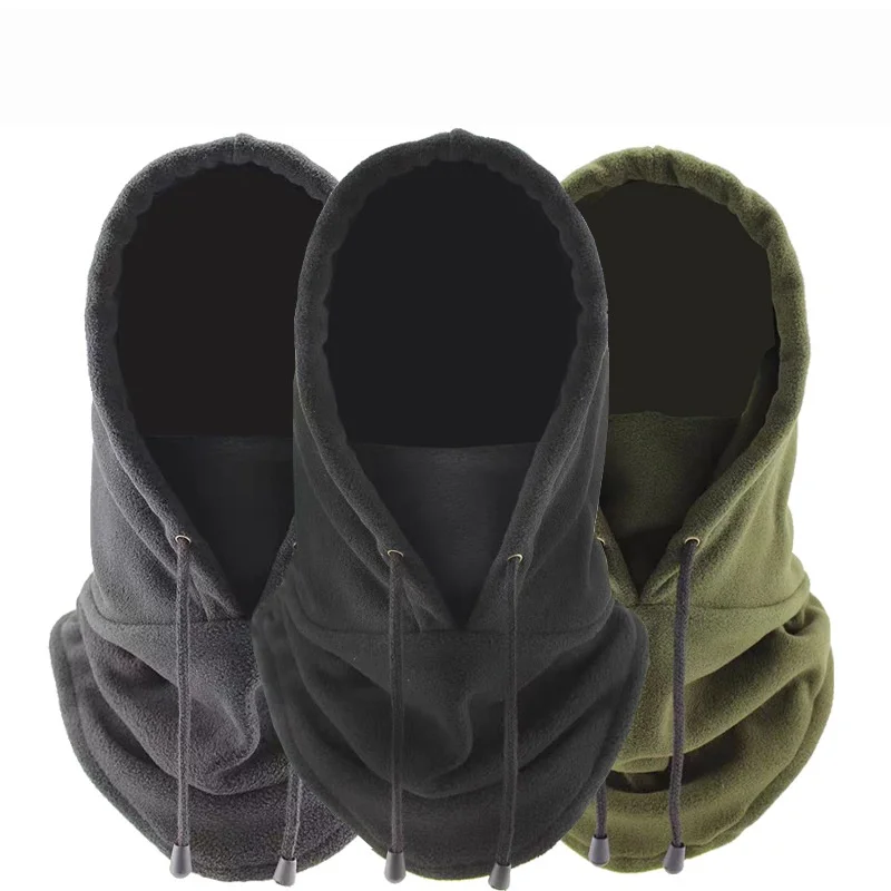 

Теплая шапка, зимняя мужская и женская шапка, водонепроницаемая термофлисовая Балаклава, шапка с капюшоном, теплая шапка для пешего туризма, велоспорта