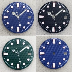 Accesorio de repuesto de esfera de reloj de 29mm, caras de reloj de 4 pines para movimiento 8215/8200/821A/ETA2824/2836/DG2813/3804/Miyota 82