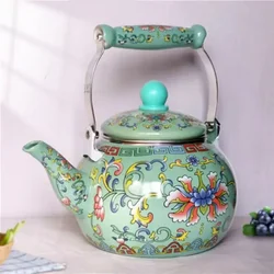 Dikker 1.5l-5l Emaille Theepot Koude Ketel Kokende Ketel Hete Ketel Melk Theepot Inductiekookplaat