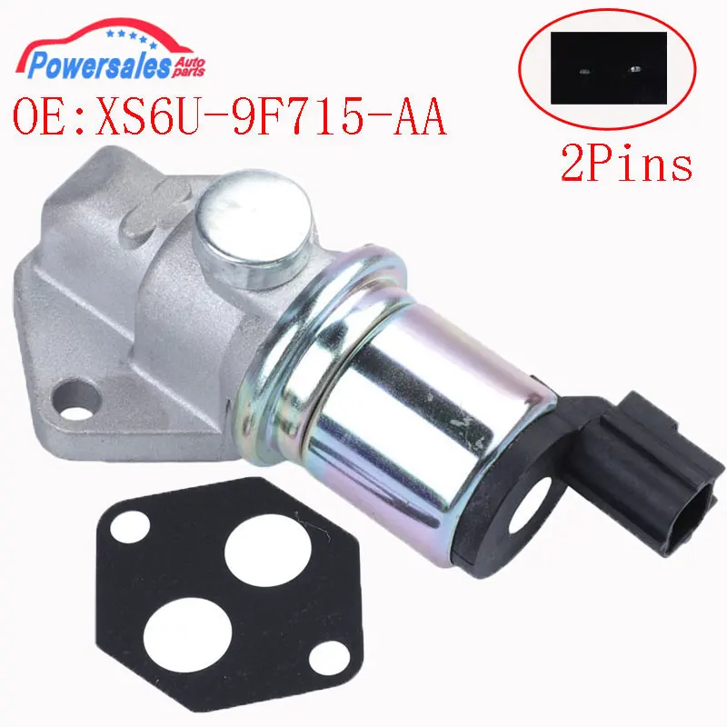 Новый клапан управления холостым воздухом для Ford Focus Transit KA Escort Fiesta, для Suzuki Aerio, подвесной, XS6U-9F715-AA XS6U9F715AA