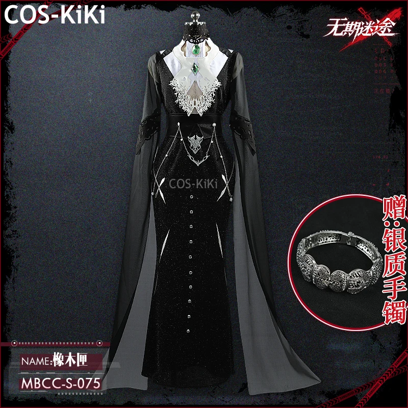 COS-KiKi Path To Nowhere Oak Casket Happyzoo Linkage Game Suit Elegant Dress Cosplay Costume Halloween Party Role Play Outfit