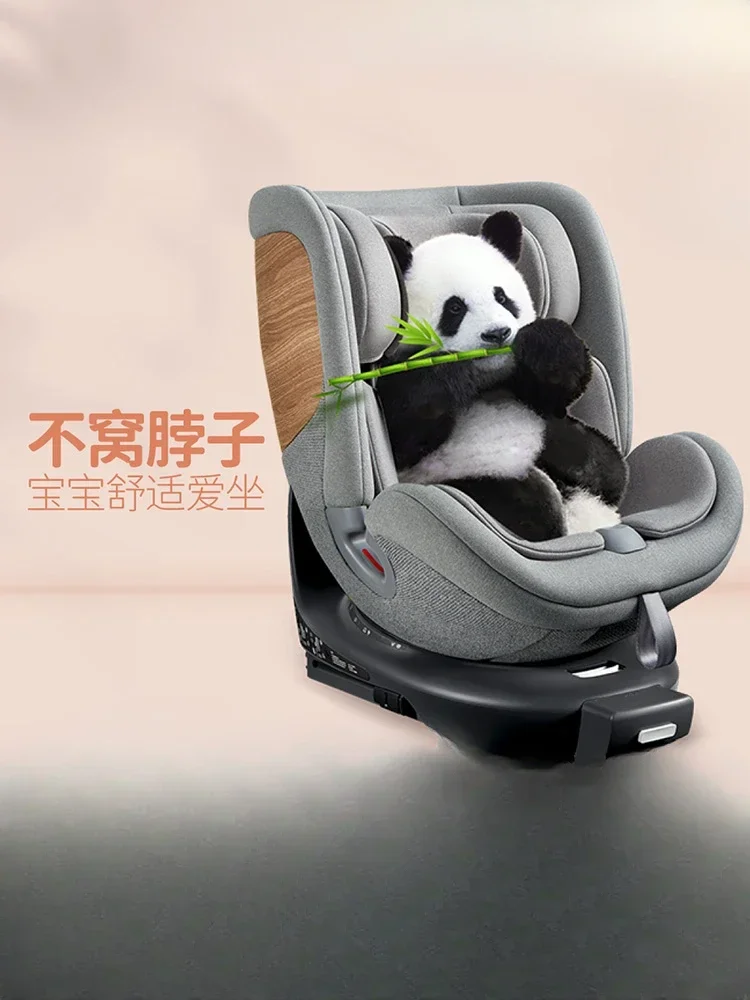 360-Degree Rotation of Children's Safety Seat for 0-7-12 Years Old