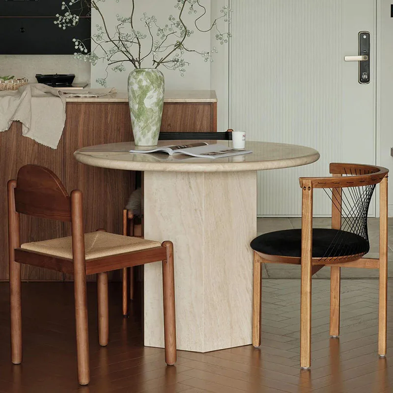 Mesa De Comedor central redonda, salón De café, móvil, ahorro De espacio, mesa De Comedor moderna, salón De póker, Mesas De Comedor, muebles De cocina