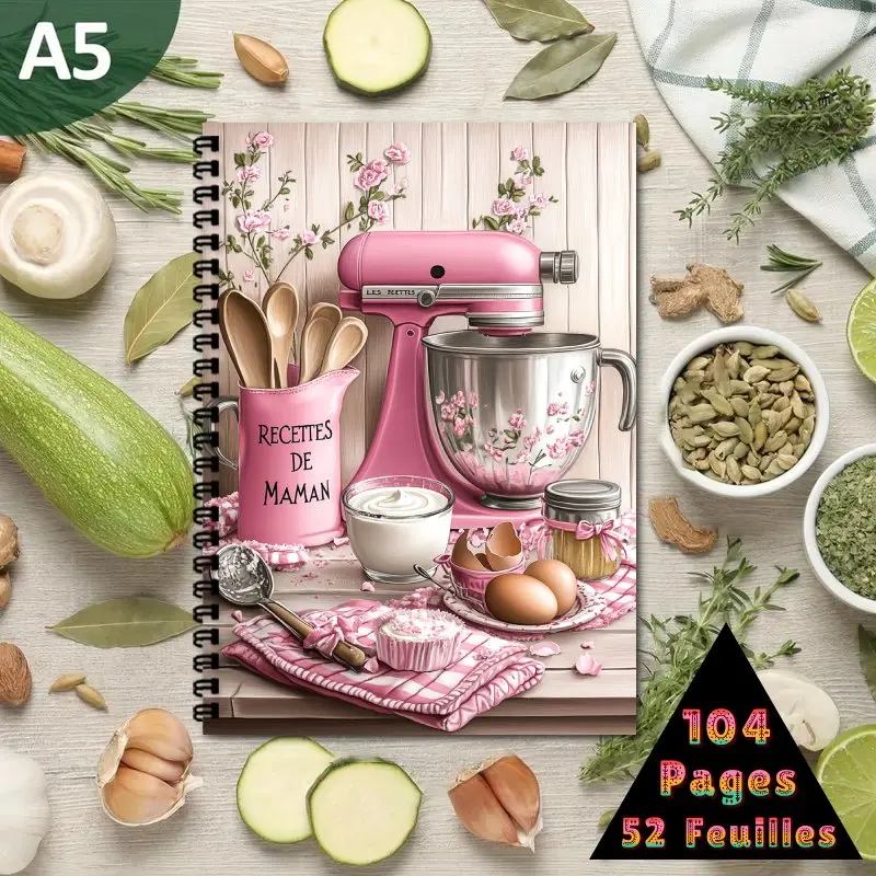 livro-de-receitas-francesas-caderno-de-encadernacao-em-espiral-a5-livro-de-colecao-de-receitas-pode-conter-ate-100-receitas-design-de-tema-de-cozimento
