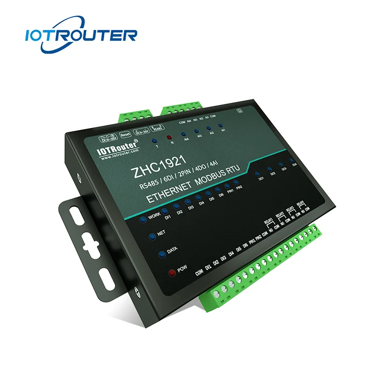 

Промышленный шлюз IOT с протоколом MQTT 12-канальный маршрутизатор Modbus TCP Ethernet Аналоговый ввод-вывод-коммуникация и сетевой продукт