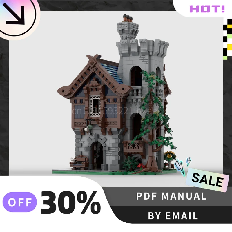 [5637PCS] Angepasst MOC Keramik Shop Kreative Bausteine Set STEM Pädagogisches Spielzeug Bau Modell Kit Geburtstag Geschenke