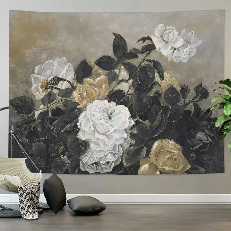 VIKAMA Vintage Pasture Livestock Art Wide Tapestry for Wall Hanging Bedroom Living Room Cozy Aesthetic Warm Stylish Home Decor