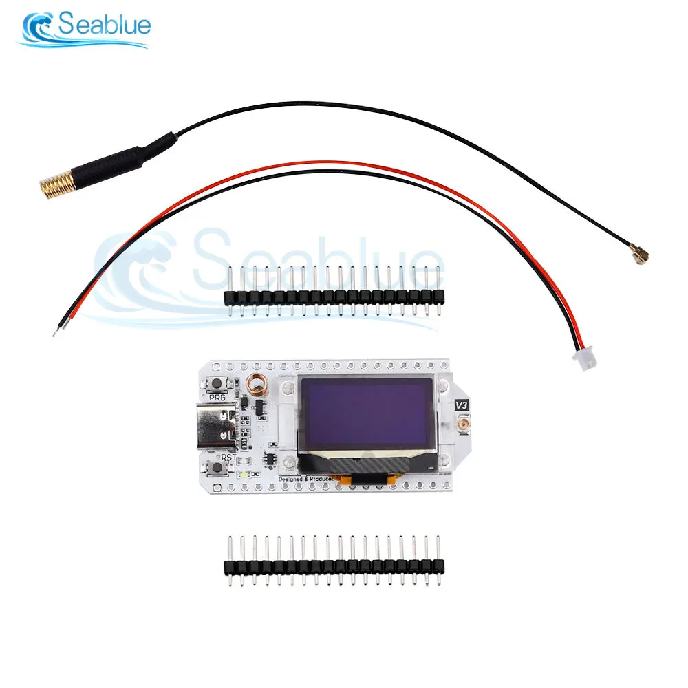 0.96 inch WiFi LoRa 32 ESP32 Bluetooth WIFI Development Board CP2102 V3 Upgraded LAF 433-510MHz 863-928MHz TYPE-C interface