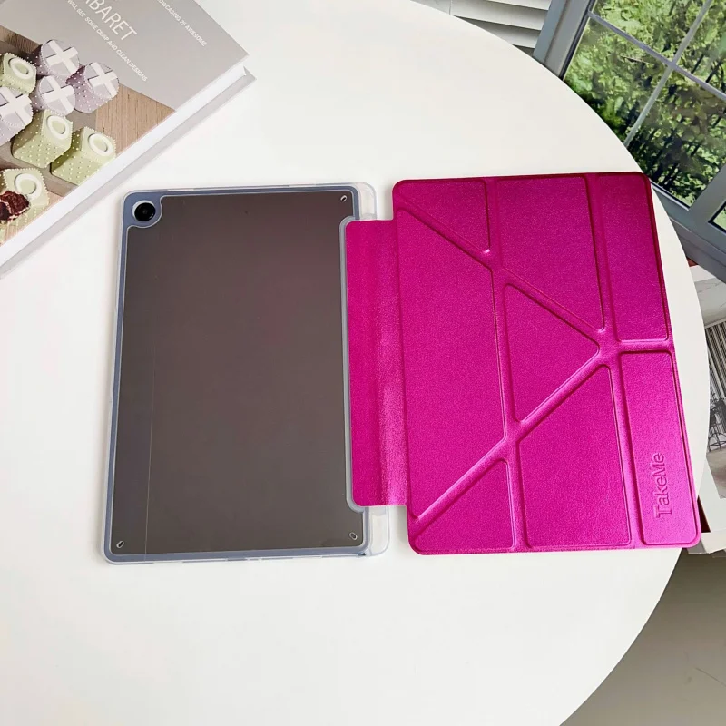 Applicable to SamsungA9/A11Tablet Flip CoverA11+/A9+Protective case with high laser transparency3YFoldS9/S10