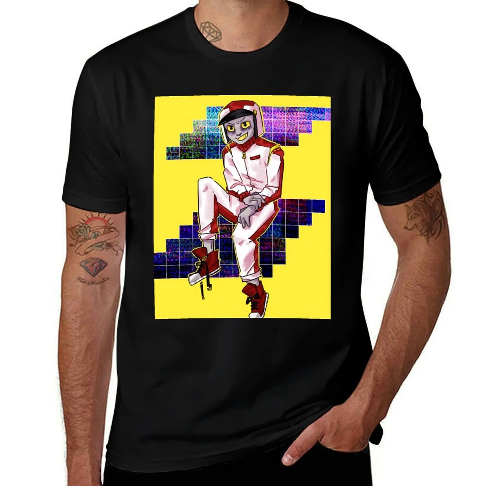 Turbo tastic T-Shirt Casual Pattern Print Tee Shirt T-Shirt