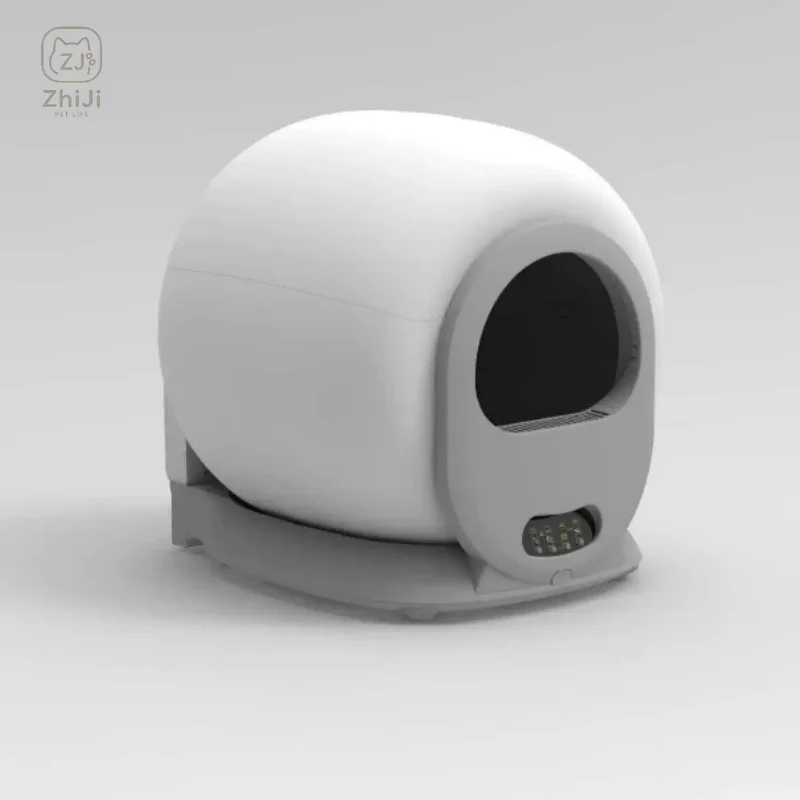 Pet Smart Cat Litter Box Fully Automatic Cleaning Large Fully Enclosed Deodorizing and Splash-proof Electric Cat Toilet view 6