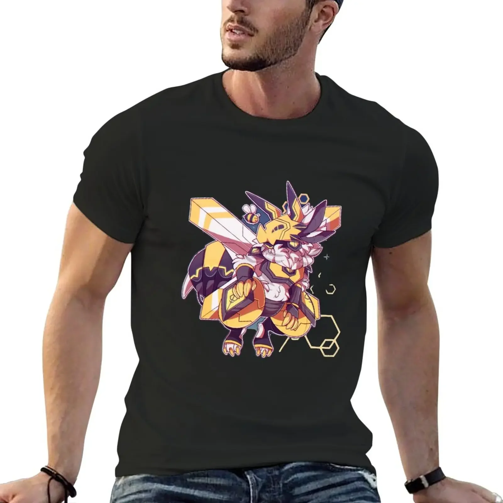 Protogen.robot, protogen,GIFS T-Shirt animal prinfor boys plus size tops t shirts for men