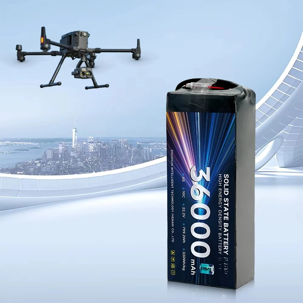 Industrial Agriculture 6S 36Ah High Capacity Drone Battery 1000+ Cycles for Security & Logistics UAVs