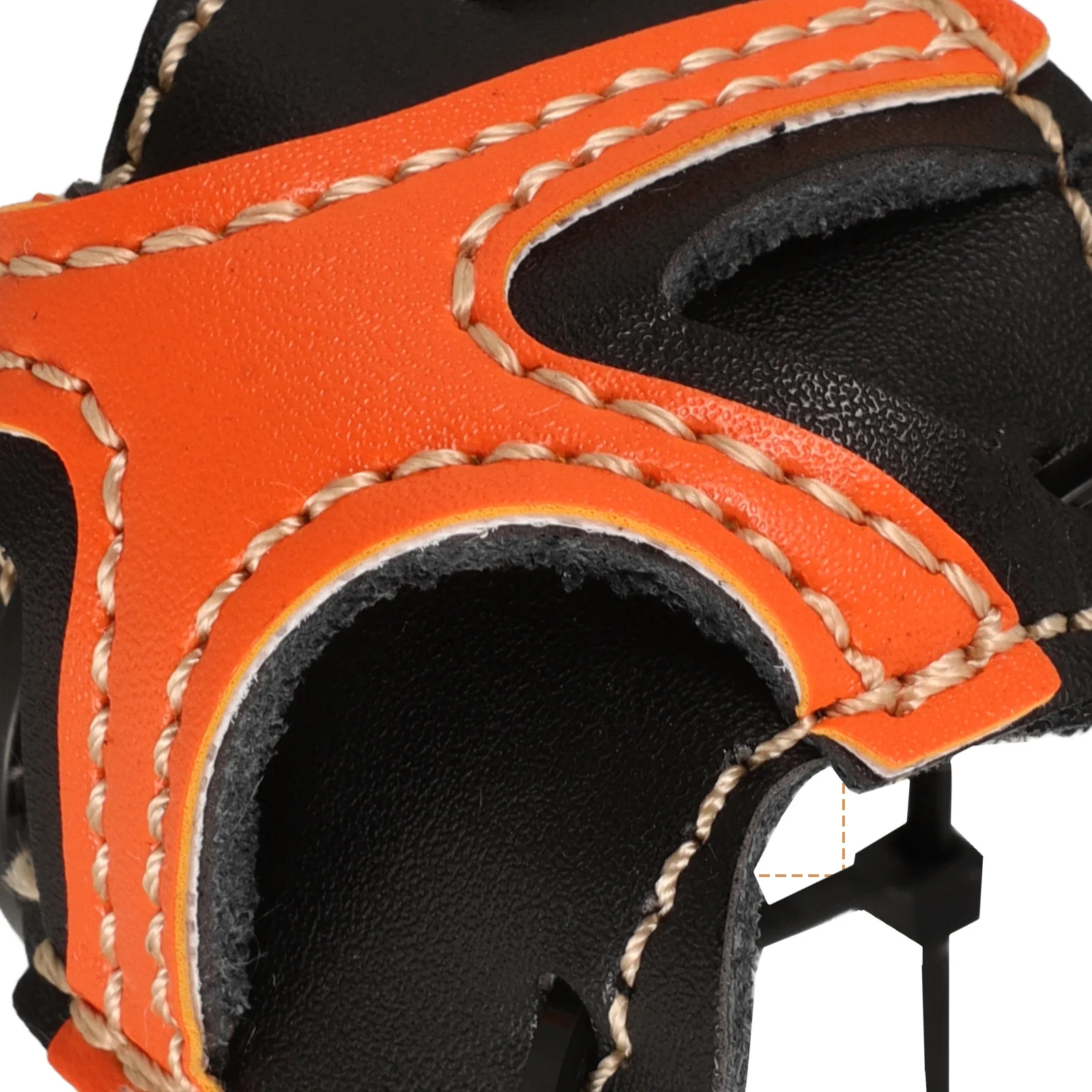 

H Hanging Bag Motorcycle Glasses Holder Portable Cowhide Riding ganizer Eyeglasses ange Color Storage Bag For H lebars