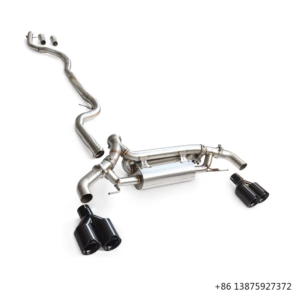 

Exhaust Cat Back for G20 320i 330i 325 Stainless Steel Performance Valve Exhaust Muffler Middle Pipe Top Tier Performance